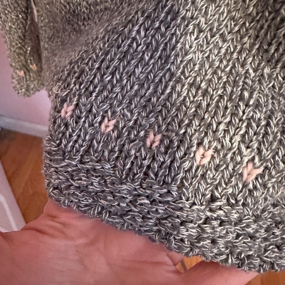 Pink Bear Pattern Sweater - Picture 3 of 6